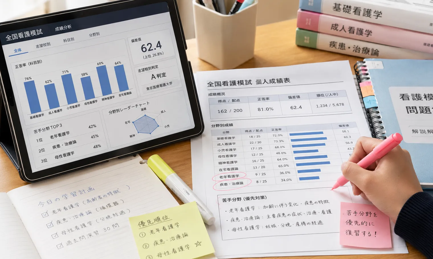 学科試験対策のイメージ