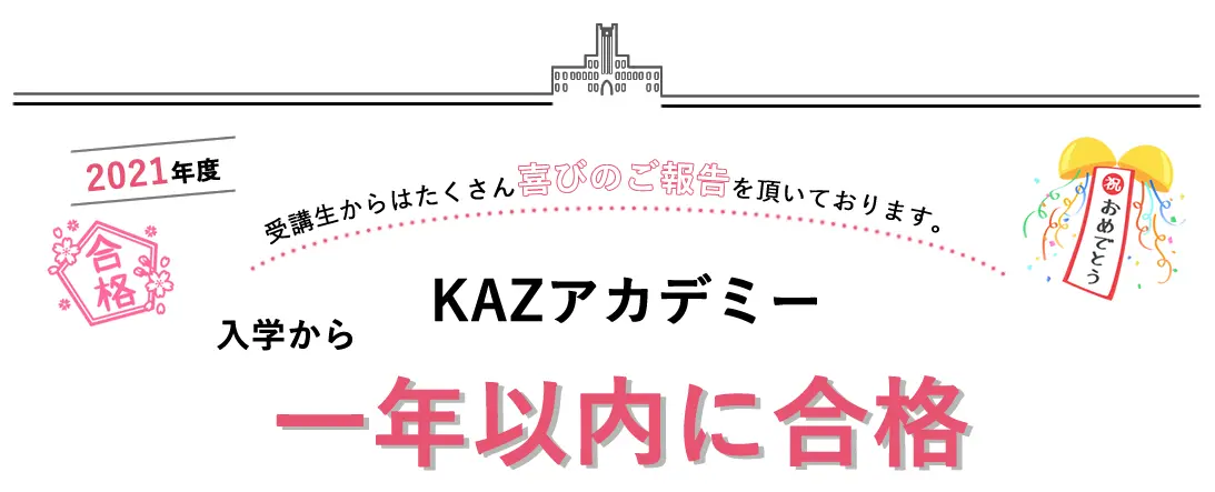kazアカデミー合格実績