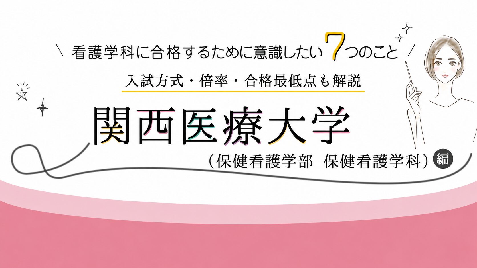 関西医療大学 保健看護学科の受験対策